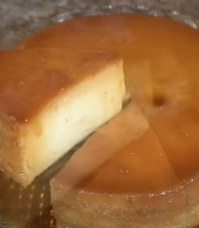 Una foto de Flan Napolitano sin horno o con horno