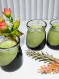 Puding kopi vla matcha