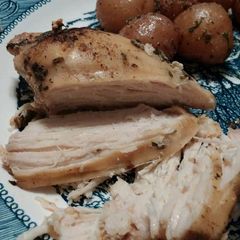 A picture of Crockpot Beer Chicken.