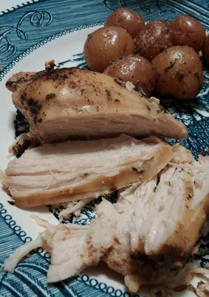 A picture of Crockpot Beer Chicken.