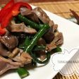 Niiyama tsunagimono nagaingen itame (tumis kacang panjang ampela ayam)