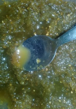 Una foto de Dulce de tomate verde
