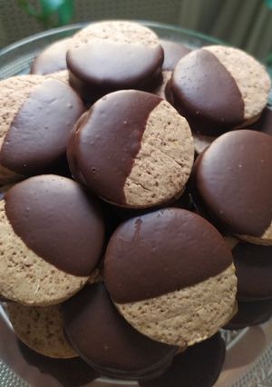 Una foto de Galletitas de cacao y naranja