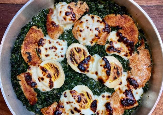 Recipe of Any-night-of-the-week Chicken Spinach Mozzarella