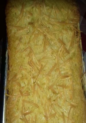 Foto resep Bolu atau Cake Toping Keju