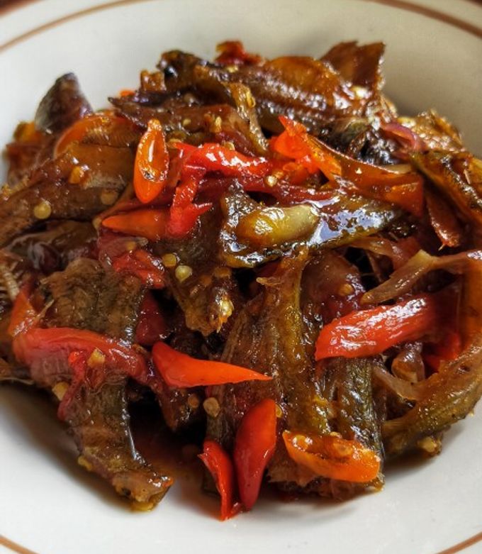 Foto resep Ikan asin pedas manis