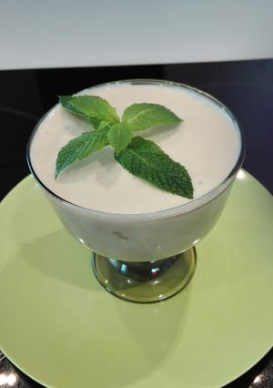 Una foto de Tarta de queso en copa