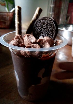 Foto resep Es kepal milo