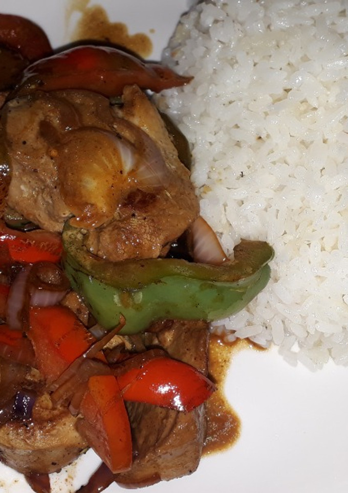 Una foto de Filete de lomo de cerdo al truco🥓