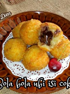 Foto resep Bola bola Ubi Isi Coklat