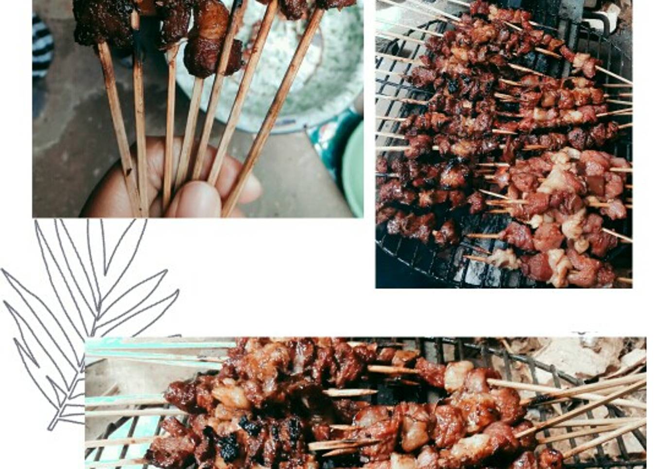 Sate kambing anti alot