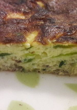 Una foto de Tortilla de zapallitos súper express!