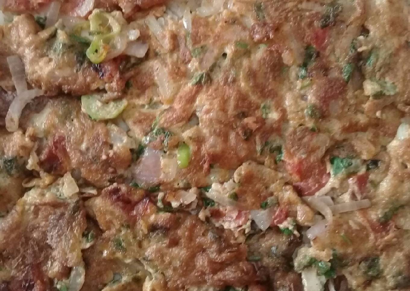 Omelette for breakfast