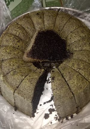 Foto resep Bolu ketan item panggang