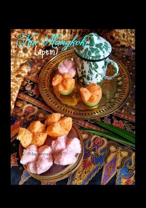 Foto resep Kue mangkok/apem mekar all in one metode. Anti gagal+++