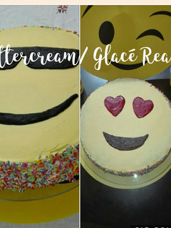 Una foto de Receta de buttercream y glasé real