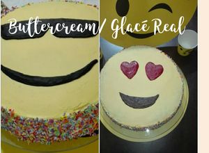 Una foto de Receta de buttercream y glasé real