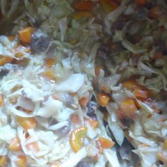 A picture of Cabbage sauce.