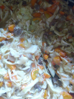 A picture of Cabbage sauce.
