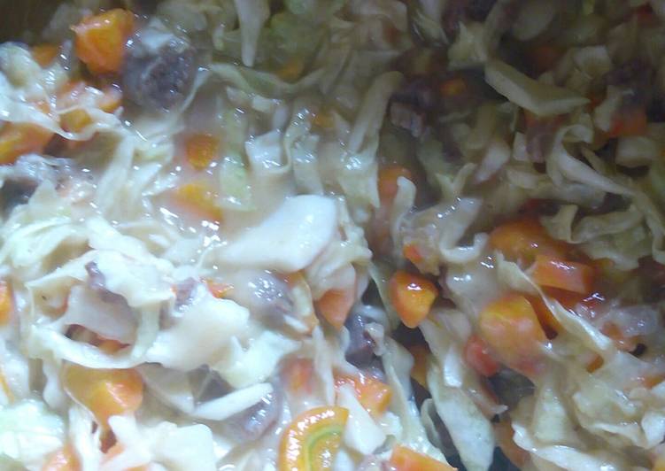 Recipe of Speedy Cabbage sauce