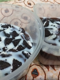 Foto resep Puding Susu Oreo