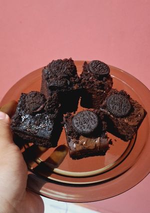 Foto resep Brownis oreo