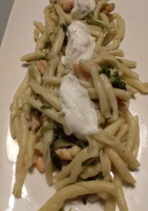 Foto di Caserecce asparagi e salmone