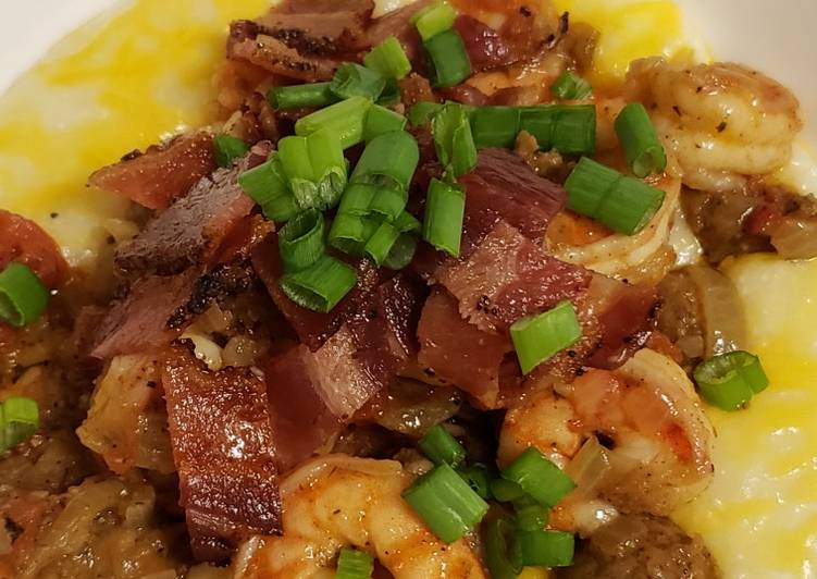 Recipe of Favorite Shrimp & Sausage Grits