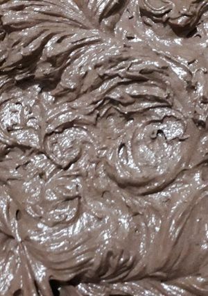 Una foto de Buttercream de chocolate