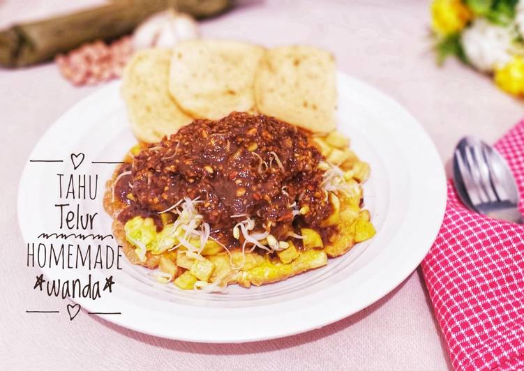 Resep Tahu Telur khas Surabaya a.k.a Tahu Tek Telur yang Sempurna