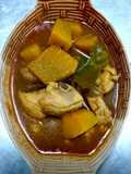 แกงพริกไก่ฟักทอง