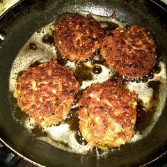 A picture of Instant Chapli kabab.