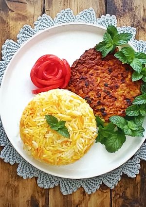 عکسی از دستور کوکو مرغ✨
