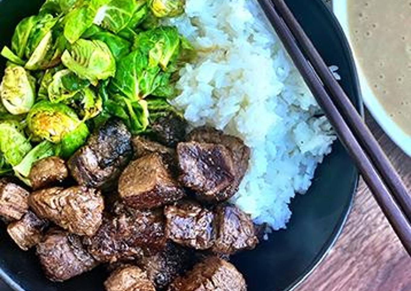 Miso-Ginger Miyazakigyu Wagyu Steak Bites