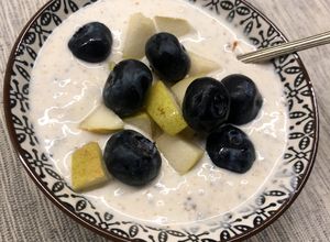 Φωτογραφία της συνταγής Overnight oats με κεφίρ