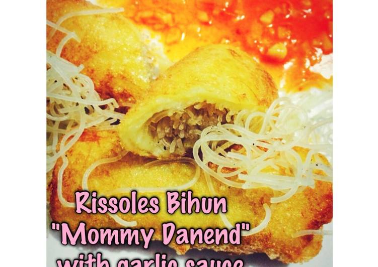 Resep Rissoles Bihun "Mommy Danend" with Garlic Sauce Lezat