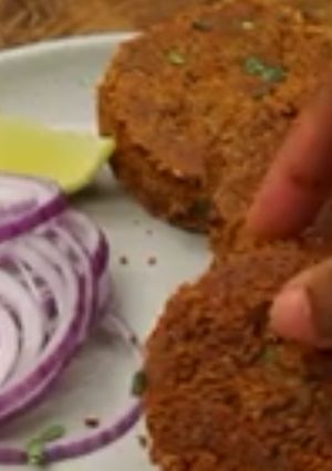 A picture of Veg Shami Kebab.