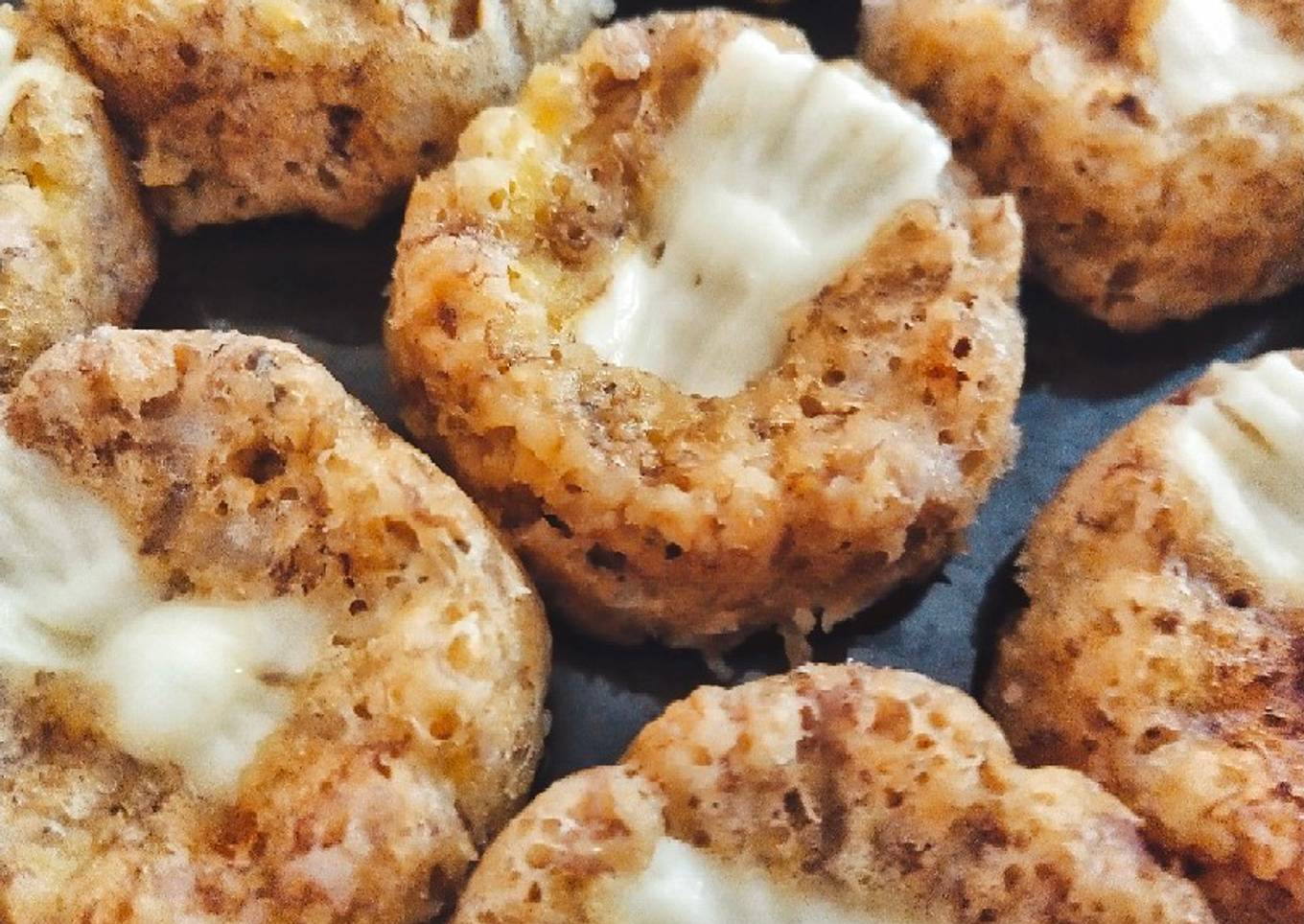 Kue pisang no tepung no minyak no gula