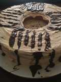 Atta jaggery depression cake with dates
