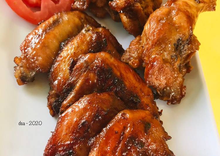 Resep Spicy chicken wings ala Pizza Hut Anti Gagal