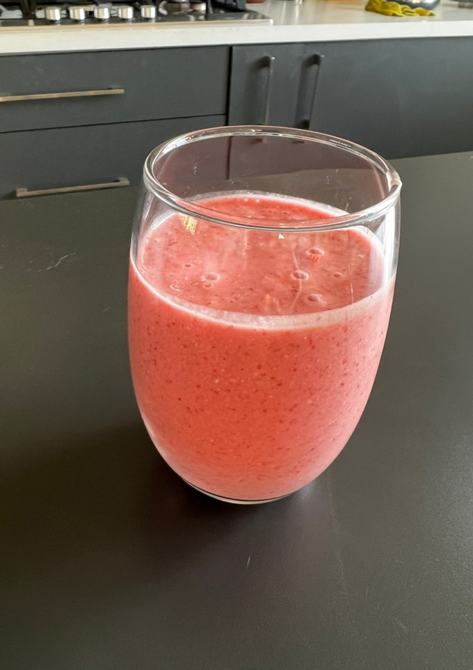 Una foto de Smoothies Avena y frutas sin lácteos