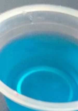 Una foto de Gelatina con tequila. ॐ