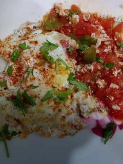 A picture of Shakshuka 🍳.