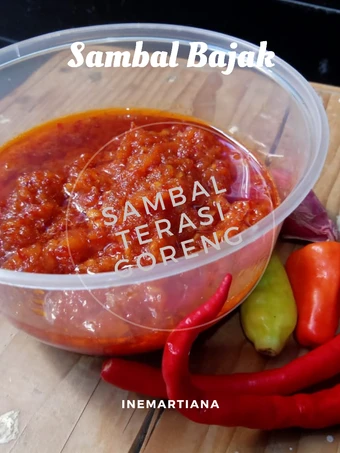 Cara Gampang Membikin Resep Sambal Bajak (Sambal Terasi Goreng) yang Lezat Sekali Anti Ribet, Sempurna