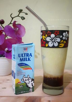 Foto resep Susu Dioplos Alpukat + Gula Aren