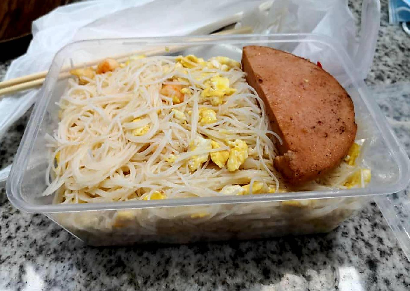 Bigor bawang putih bekal lunch (#212)