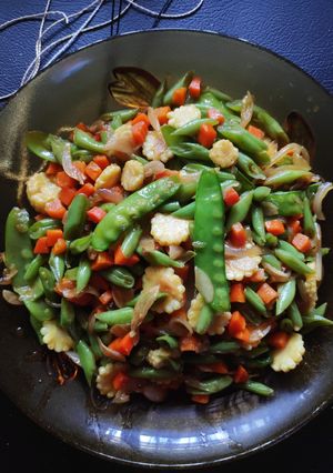 Foto resep Tumis wortel buncis simpel