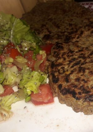 Una foto de Hamburguesas de lentejas