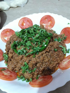 A picture of Dum ka qeema.