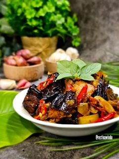 Foto resep Oseng Ikan Pari Asap